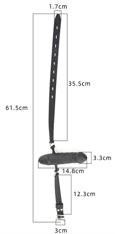 Bâillon Gode Oral Dick 10cm