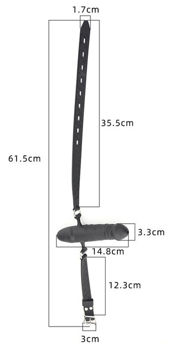 Bâillon Gode Oral Dick 10cm