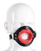 Bâillon Lips Gag Noir-Rouge