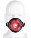 Bâillon Lips Gag Noir-Rouge