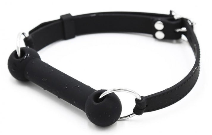 Bâillon Os Silicone Skullball 12cm