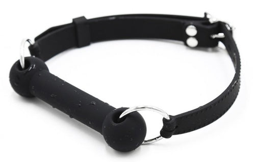 Bâillon Os Silicone Skullball 12cm