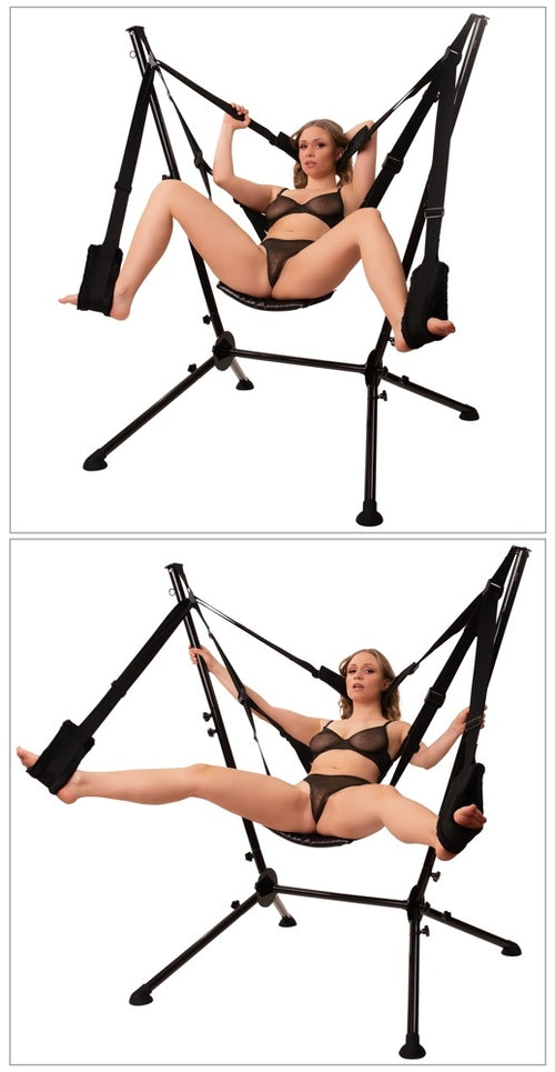 Balançoire autoportante Sex Swing Noire