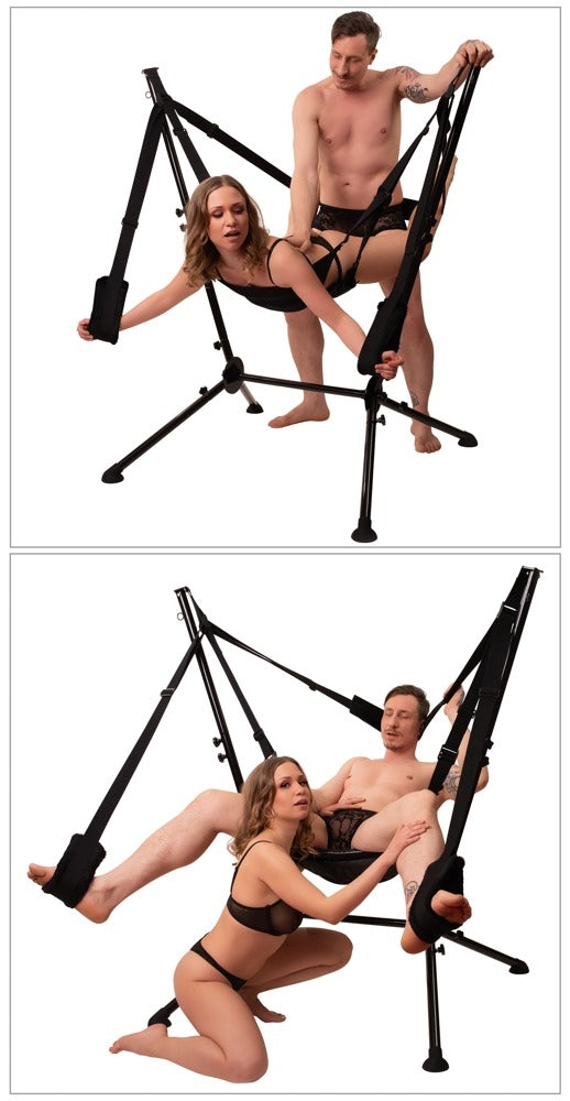 Balançoire autoportante Sex Swing Noire