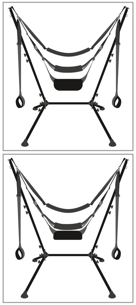 Balançoire autoportante Sex Swing Noire