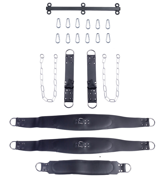 Balançoire en cuir FISFUKR - Kit complet