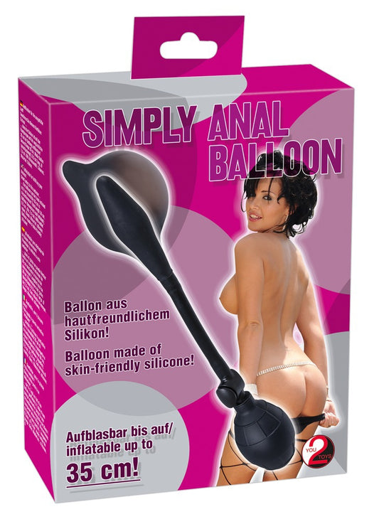 Ballon anal Simply Balloon Noir