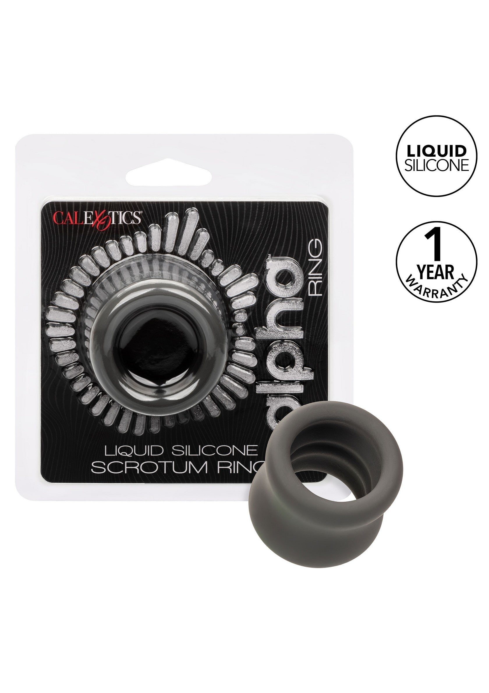 Ballstretcher Alpha Scrot 35 mm - Hauteur 45 mm Gris