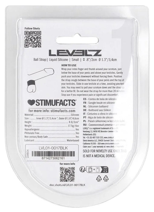 Ballstretcher Ball Strap S 34mm - Hauteur 2cm