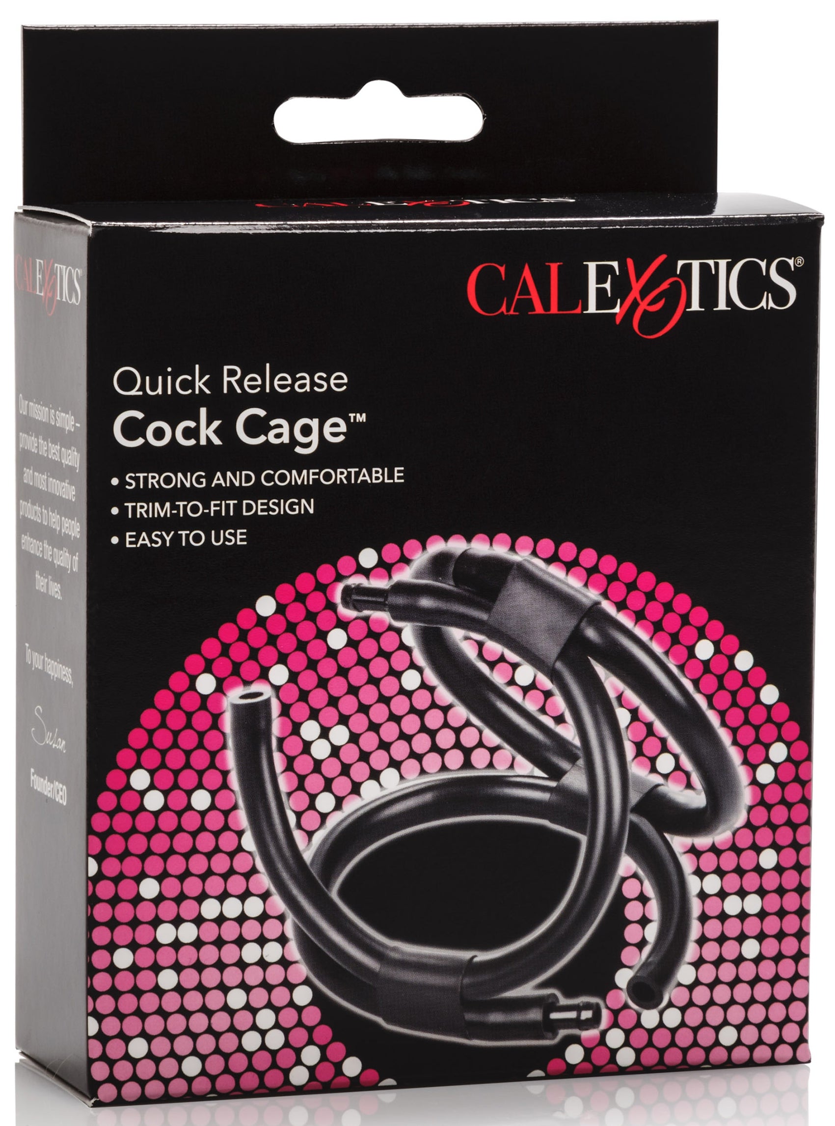 Ballstretcher Cock Cage noir