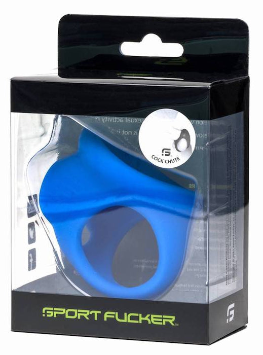 Ballstretcher Cock Chute Bleu