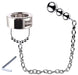 Ballstretcher en métal avec Plug Boules Cbt Ass 36mm Plug 6 x 2.5cm