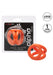 Ballstretcher en silicone Alpha Tri-Ring 38 mm Orange