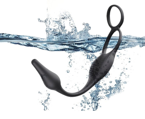 Ballstretcher et Plug vibrant Wedia Vibes 7 x 2.6cm
