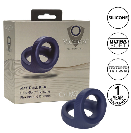 Ballstretcher Max Dual Ring Viceroy Bleu