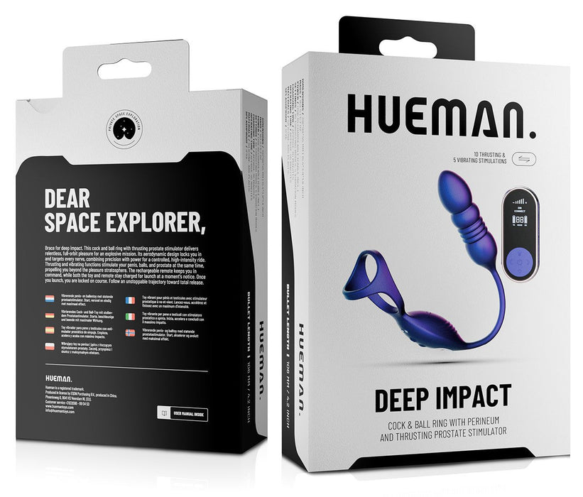 Ballstretcher Plug Deep Impact 10.2 x 3.1cm