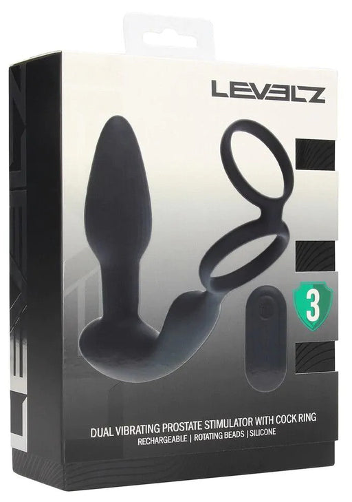 Ballstretcher Plug Dual Vibe 10.5 x 3.8cm