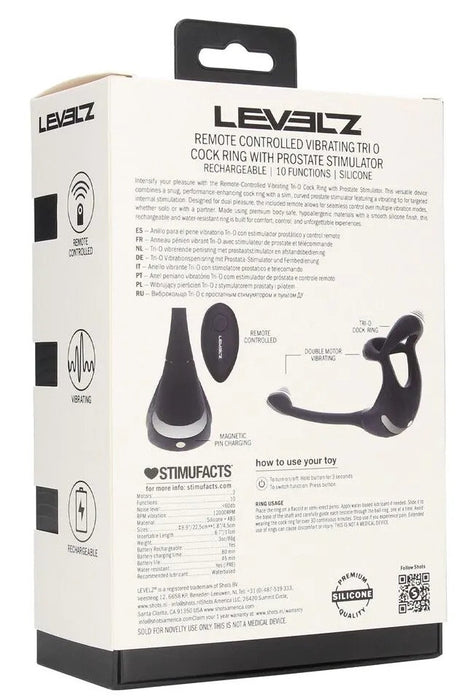 Ballstretcher Plug Triz Vibe 17 x 1.7cm
