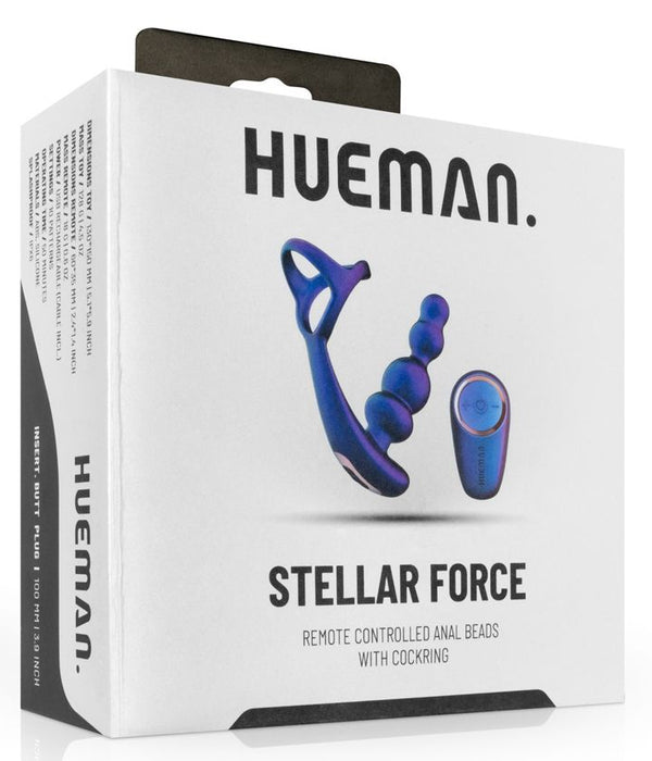 Ballstretcher Plug vibrant Stellar Force 10 x 3.4cm