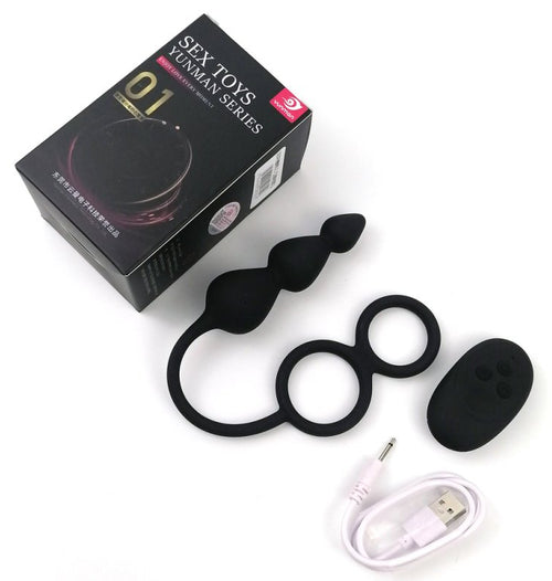Ballstretcher-Plug Vibrant Trikon 9.5 x 3cm