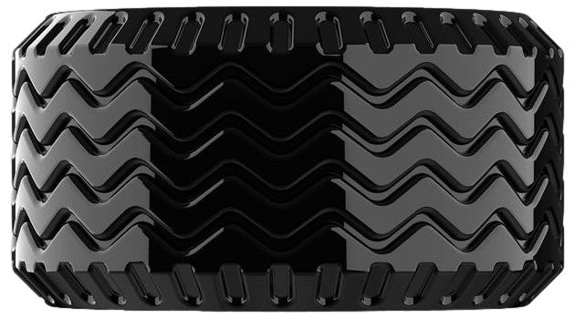 Ballstretcher Roctos 23 mm - Hauteur 3 cm Noir