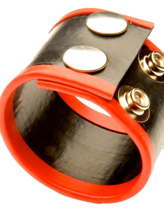 Ballstretcher Rubber 2 Pressions Rouge