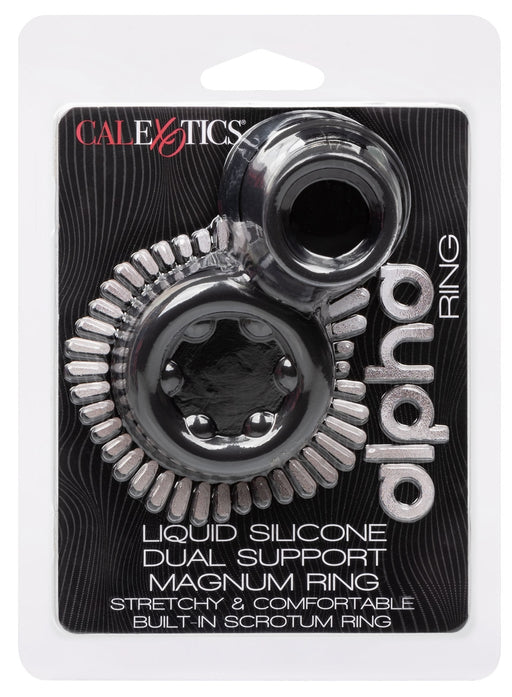 Ballstretcher Silicone Magnum Alpha Noir