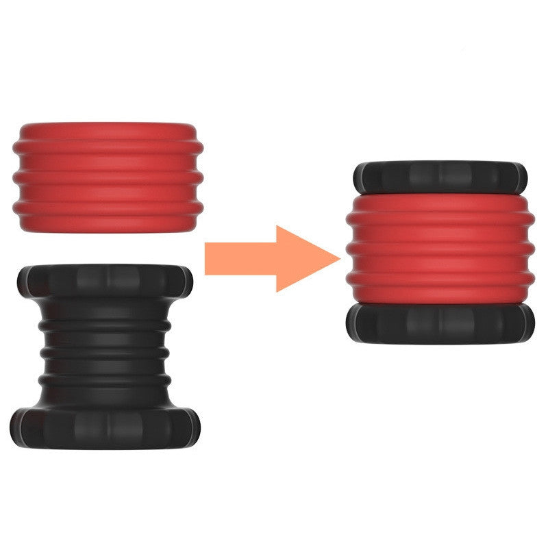 Ballstretcher Soqlo 35 mm - Hauteur 5 cm Rouge-Noir
