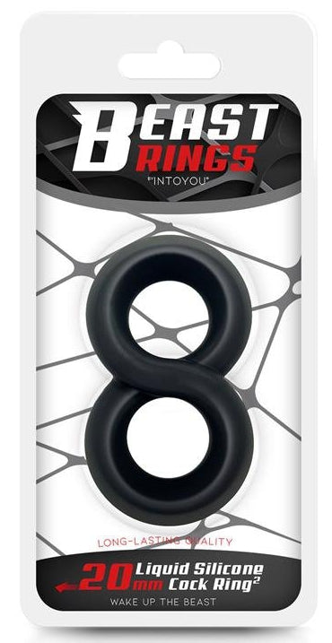 Ballstretcher souple Doble Rings Noir