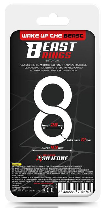 Ballstretcher souple Doble Rings Noir
