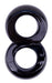 Ballstretcher souple Duo Cock Noir