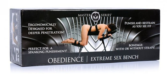 Banc OBEDIENCE EXTREME SEX avec Attaches 70 x 127 cm