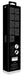 Barre d'Attaches Ajustable Spreaderiron 96 cm Noire