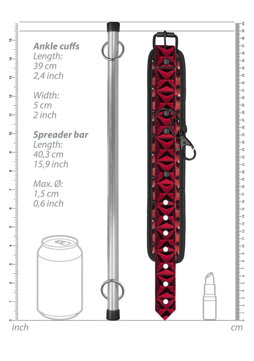 Barre de maintien pour Chevilles 40cm