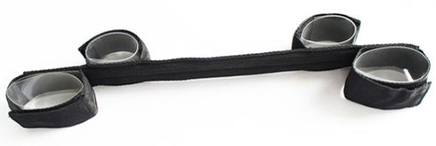 Barre plate avec 4 Menottes Scratch 45cm