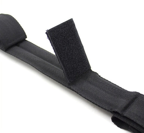 Barre plate avec 4 Menottes Scratch 45cm