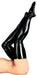 Bas en latex Noirs