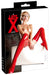 Bas en latex Rouges