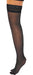 Bas Toucher satin Noirs
