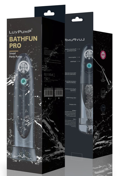 Pompe à pénis automatique Bathfun Pro 20 x 6.3cm