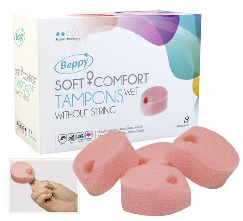 Beppy - Wet Tampons - Boite de 8