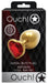 Bijou anal Heart Gem M 7 x 3.3cm Doré-Rouge