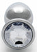 Bijou anal Round Gem L 8 x 4cm Argenté-Transparent
