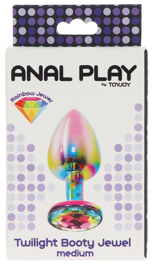Bijou anal Twilight Rainbow M 7 x 3.5cm