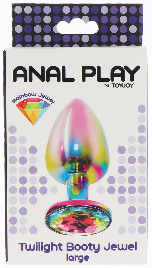 Bijou anal Twilight Rainbow L 8.5 x 4cm