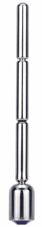 Bijou d'urètre Thin Diamond 6cm - Diamètre 4mm Bleu