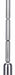 Bijou d'urètre Thin Diamond 6cm - Diamètre 4mm Bleu