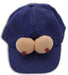 Casquette Bleue avec Seins