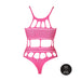 Body à encolure grecque Rose Fluo