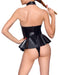 Body avec jupe VINYL BODY SKIRT Noir